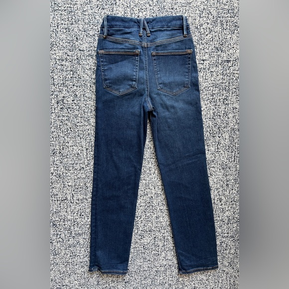 Good American đź’«EUCđź’« Good Classic Always Fits Ankle Straight Jeans - A / 00 - 4 - Picture 12 of 13